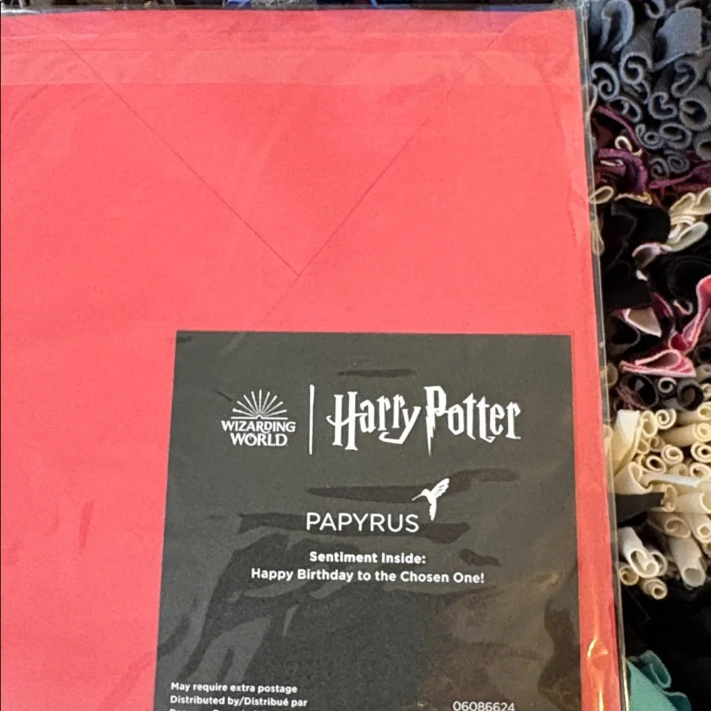 🆕Papyrus-Harry Potter 3D Birthday Card